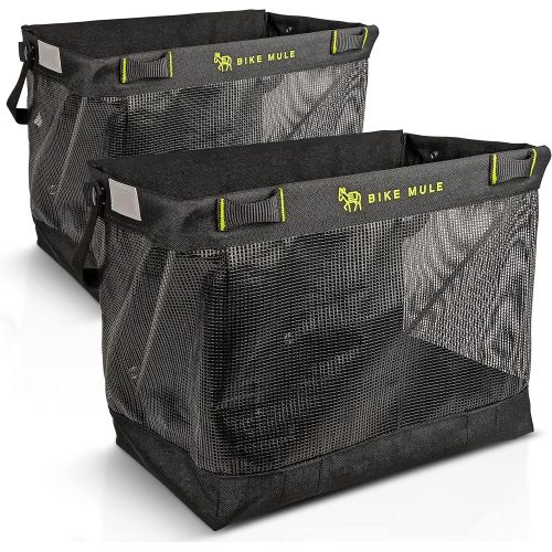 제네릭 Generic Bike Mule - Grocery Pannier Bags - The Ultimate Carrier Baskets for Shopping with Your Bicycle - Pair