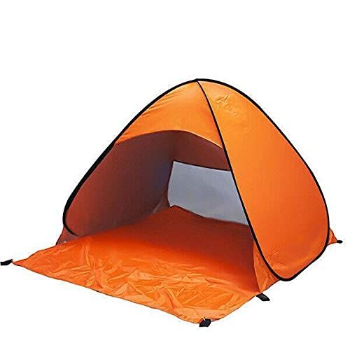 제네릭 Generic Jatee Pop Up Beach Tent Portable UV Sun Shade Shelter Outdoor Camping Fishing Canopy Color: Blue Tents Camping Tent Large Tent Tents Large Tents Portable Tent Tent for Camping Smal