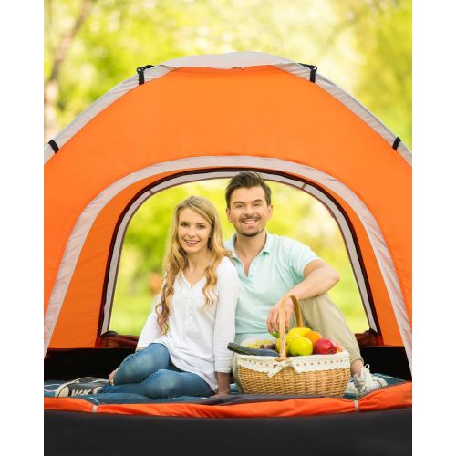 제네릭 Generic 2-3 Person Dome Tent- Rain Fly & Carry Bag- Easy Set Up for Camping, Backpacking, Hiking & Outdoor