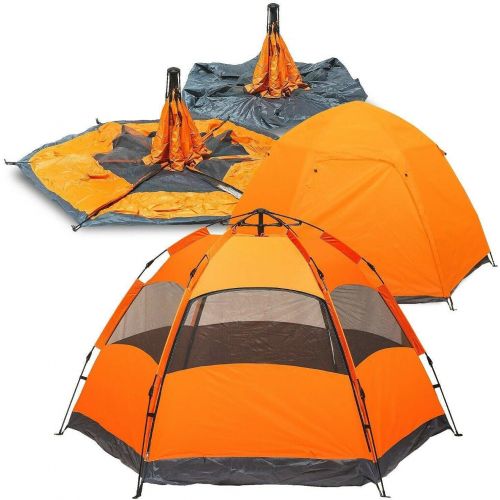 제네릭 Generic Jatee 1 Minute Easy Setup Pop Up Tent Sun Shelter for Camping Beach Tents Camping Tent Large Tent Tents Large Tents Portable Tent Tent for Camping Small Tents Large Tent for Campin