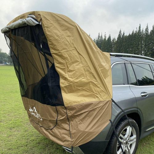 제네릭 Generic 2 Piece UV Sun Shelter Car Rear SUV Trunk Tent Hiking Barbecue