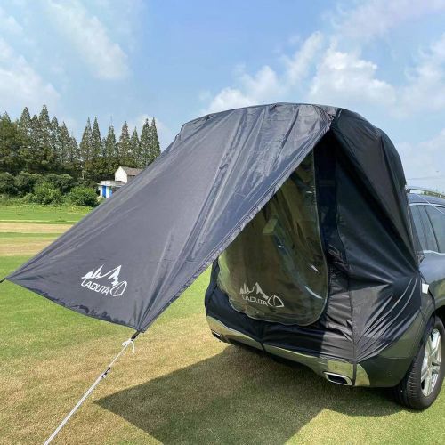 제네릭 Generic 2 Piece UV Sun Shelter Car Rear SUV Trunk Tent Hiking Barbecue