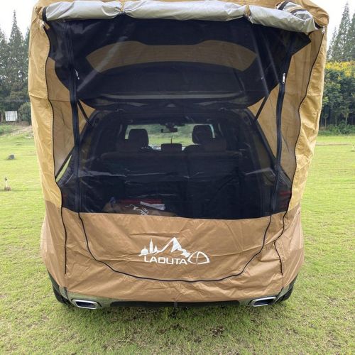 제네릭 Generic 2 Piece UV Sun Shelter Car Rear SUV Trunk Tent Hiking Barbecue