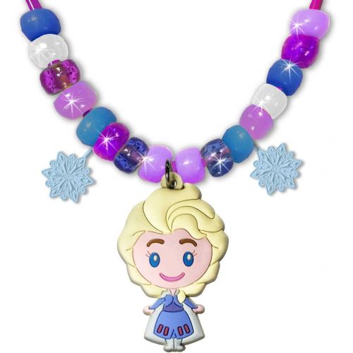 제네릭 Generic Frozen 2 Necklace Making Activity Set with 4 Pre Made Bracelets