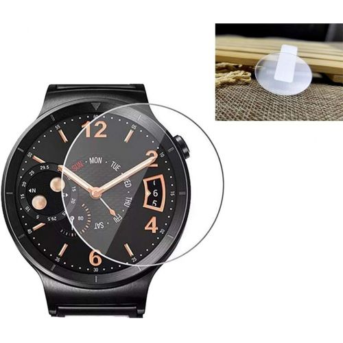 제네릭 Generic for Samsung Galaxy Watch 42mm Glass Screen Protector, [2Pack] Ultra-Thin 2.5D 9H Hardness Crystal Clear Scratch Resistant Tempered Glass Screen Protector for Samsung Galaxy Watch (