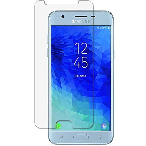 제네릭 Generic [2-Pack] Samsung Galaxy J3 (2018) Glass Screen Protector - J337 J337P J337A J337V Galaxy J3 Achieve 2018 Express Prime 3 J3 2018 High Clear Anti Scratch Tempered Glass Screen Prote