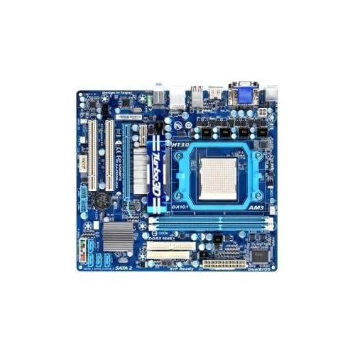 제네릭 Generic Gigabyte GA-880GM-D2H Desktop Motherboard - AMD 880G Chipset - Socket AM3 PGA-941 - Micro ATX - 1 x Processor Support - 8 GB DDR3 SDRAM Maximum RAM - CrossFireX Support - Floppy Co