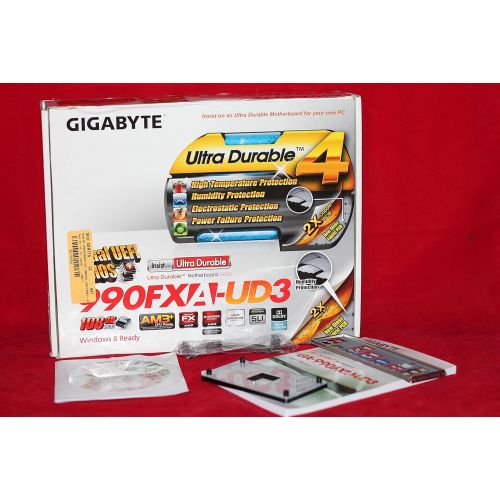 제네릭 Generic Gigabyte Ultra Durable 3 Classic GA-990FXA-UD3 Desktop Motherboard - AMD 990FX Chipset - Socket AM3 PGA-941 - ATX - 1 x Processor Support - 32 GB DDR3 SDRAM Maximum RAM - SLI, Cros