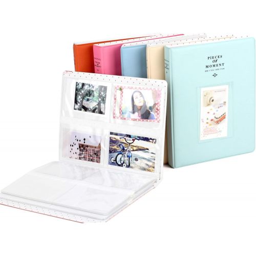 제네릭 Generic Funmaker Mini Photo Album, Each Picture Album Holds Up to 128 Photos, Fits for Fujifilm Instax Mini 9 Mini 8 Mini 90 Mini 25, Polaroid Snap PIC-300, Kodak Mini 3-Inch Film (Green)