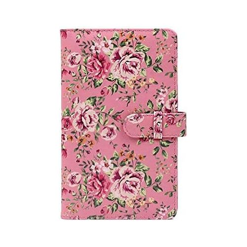 제네릭 Generic Funmaker 96 Pockets Mini Photo Album for Fujifilm Instax Mini Camera, Polaroid Snap, Z2300, SocialMatic Instant Cameras & Zip Instant Printer (Pink Rose)