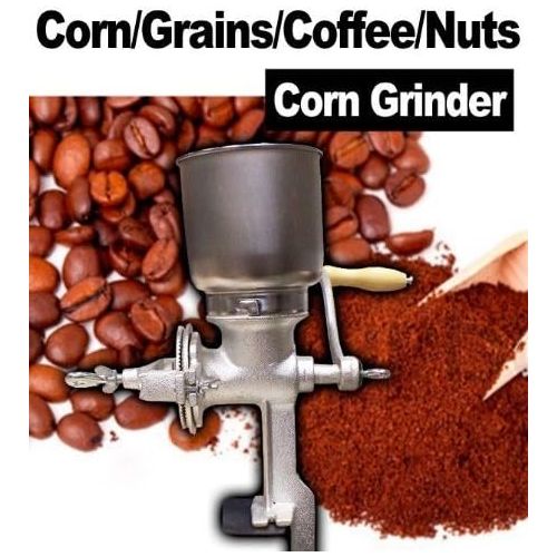 제네릭 Generic New Heavy Duty Cast Iron Corn Grain Coffee Grinder Mill