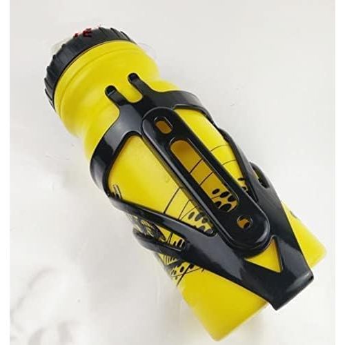 제네릭 Generic WAZAMA Lightweight and Strong Bike Water Bottle Holder with Screws water bottle holder for bike and Bicycle Water bike bottle holder Great for Road and Mountain Bikes, Black, Stand