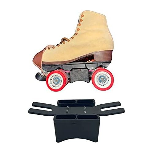 제네릭 Generic RollerWave Slide Block for Roller Skates - Easy Mounting to Quad Roller Skates for Sliding & Grinding on Rails, Coping, Curbs and More. for Outdoor Skating