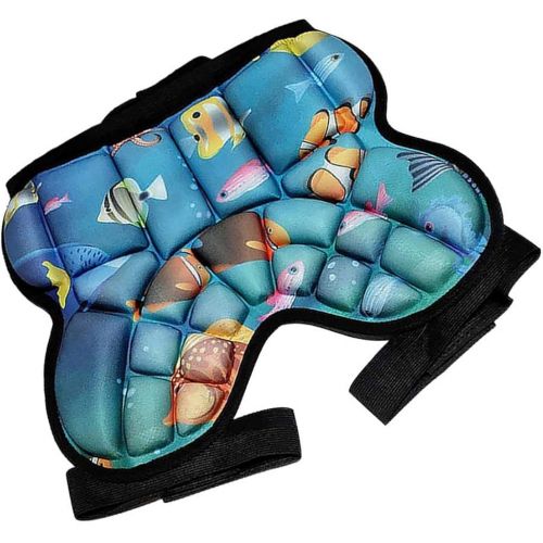 제네릭 Generic Kids 3D Protection Hip Butt Short Pants Impact Pad Protective Gear for Children Boys Girls Toddlers, for Ski Ice Skating Skateboarding Cycling Hockey