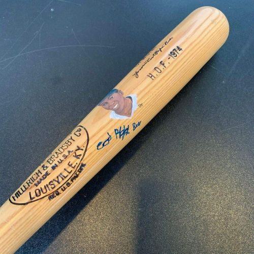 제네릭 Generic Rare Cool Papa Bell Signed Louisville Slugger Game Model Bat Negro League JSA