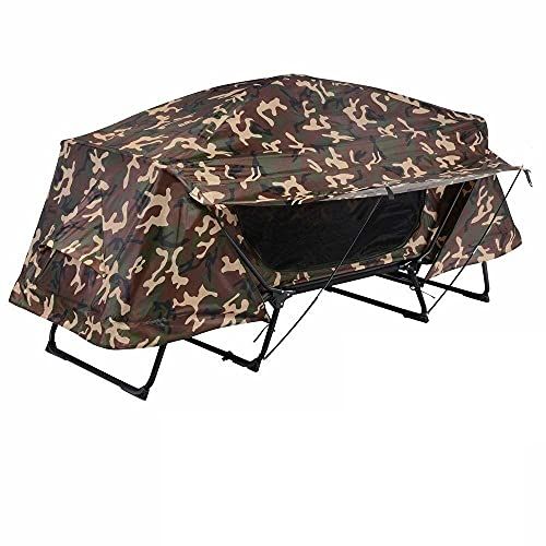 제네릭 Generic Jatee Folding Single Camping Tent Cot Portable Outdoor Hiking Bed Rain Fly Tents Camping Tent Large Tent Tents Large Tents Portable Tent Tent for Camping Small Tents Large Tent for