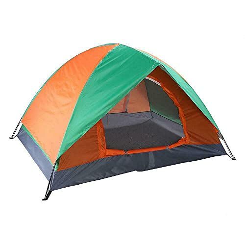 제네릭 Generic Guie 2 Persons Camping Tent Two Doors Garden Sun Shelter Camping Accessories Camping Supplies Portable Toilet Camping Toilet Portable Shower Camping Shower Portable Toilet for Camp