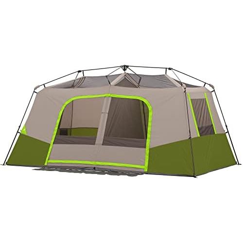 제네릭 Generic 11-Person Camping Tent with Private-Room, Portable Instant Cabin Tent for Family Camping, Traveling, Hiking, Picnicking, Easy Set Up and Storage - 14 x 14