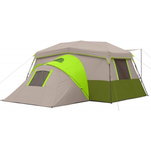 제네릭 Generic 11-Person Camping Tent with Private-Room, Portable Instant Cabin Tent for Family Camping, Traveling, Hiking, Picnicking, Easy Set Up and Storage - 14 x 14