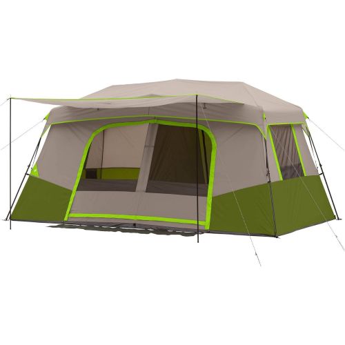 제네릭 Generic 11-Person Camping Tent with Private-Room, Portable Instant Cabin Tent for Family Camping, Traveling, Hiking, Picnicking, Easy Set Up and Storage - 14 x 14