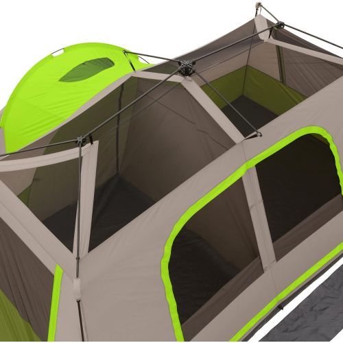 제네릭 Generic 11-Person Camping Tent with Private-Room, Portable Instant Cabin Tent for Family Camping, Traveling, Hiking, Picnicking, Easy Set Up and Storage - 14 x 14