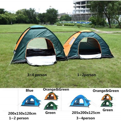 제네릭 Generic Automatic Tent Backpacking Travelling Hiking Accessories Protable for Sun Shelter 2-4 Person Instant Setup