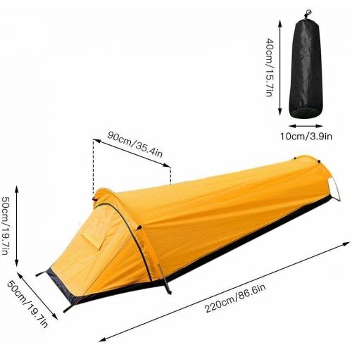 제네릭 Generic Jatee Portable Outdoor Lightweight Tent Sleeping Bag Tent One Person Camping Tent Tents Camping Tent Large Tent Tents Large Tents Portable Tent Tent for Camping Small Tents Large T