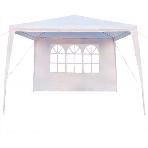 제네릭 Generic Jatee Heavy Duty Canopy Party 10x10 Outdoor Wedding Tent Gazebo with 4 Side Walls Tents Camping Tent Large Tent Tents Large Tents Portable Tent Tent for Camping Small Tents Large T