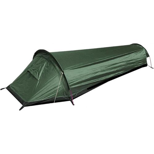 제네릭 Generic Jatee 1-Person Folding Camping Tent Cot Outdoor Waterproof Hiking Bed Carry Bag Tent Tents Camping Tent Large Tent Tents Large Tents Portable Tent Tent for Camping Small Tents Larg