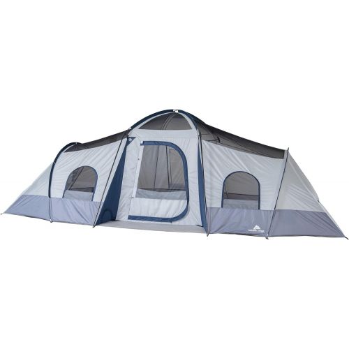 제네릭 Generic 3-Room Cabin Tent with 2 Side Entrances 10-Person