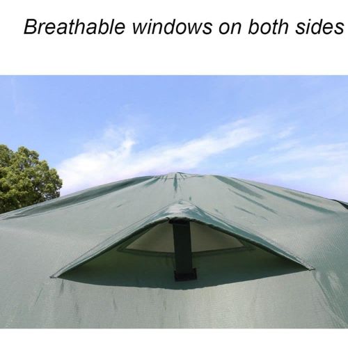 제네릭 Generic 2-4 Person Tents 2 Colors Double Layer Portable Lightweight Waterproof Travel Accessories(240x240x145cm,Orange)
