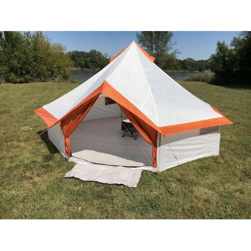 제네릭 Generic 8 Person Cabin Tent, Backyard Camping, Outdoor Camping Family Tent