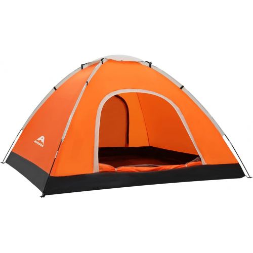 제네릭 Generic 2-3 Person Tent Dome Tents for Camping with Carry Bag for Camping, Hiking, Backpacking, and Traveling