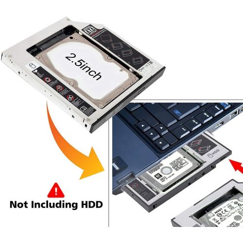 제네릭 Generic 2nd Hard Drive HDD/Ssd Caddy Adapter for Dell Precision M4600 M4700