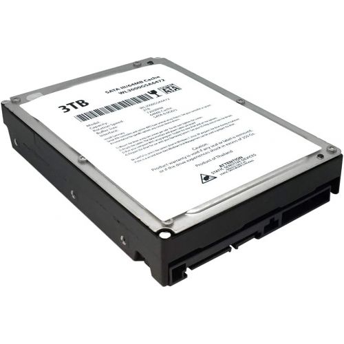 제네릭 Generic WL 3TB 7200RPM 64MB Cache SATA III 6.0Gb/s 3.5 Internal Desktop Hard Drive (For RAID, NAS, DVR, Desktop PC) w/1 Year Warranty