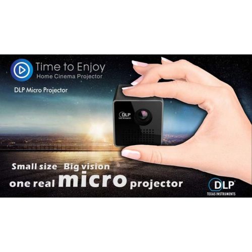 제네릭 Generic P1S Smallest Size Cube Wireless WiFi Digital Mirror Video HD Mini Smart Dlp 4k Projector for Personal Use