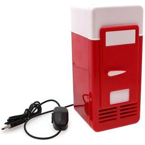 제네릭 [아마존베스트]Generic Mini USB Fridge (RED)