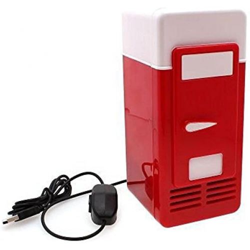 제네릭 [아마존베스트]Generic Mini USB Fridge (RED)