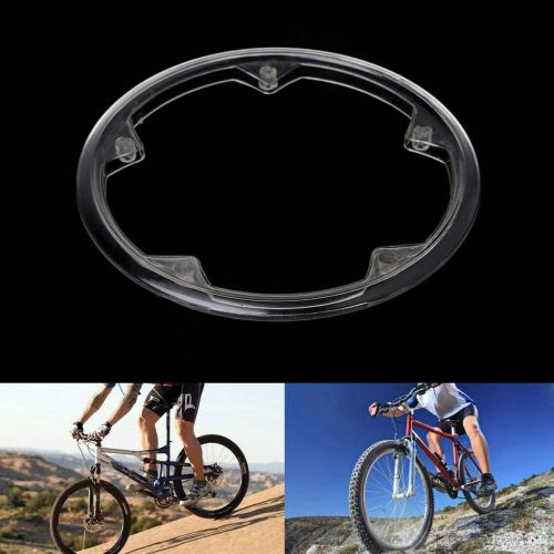 제네릭 Generic suoryisrty Bike Parts 5 Holes Bicycle Cycling Universe Crankset Protect Cover Cap Plastic Chain Wheel Cover Guard