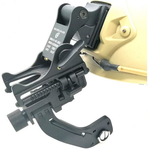 제네릭 [아마존베스트]Generic Tactical Fast Mich Wendy AF M88 Metal Mount with J Arm for Single Tube Night Vision Goggles GS1X 20 Pulsar