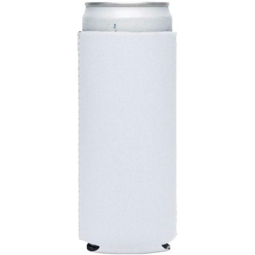 제네릭 [아마존베스트]Generic Snertz Sublimation White Blank Slim Insulated Neoprene (6pcs Set) Tall Skinny Beer or Energy Can Holder Cooler Sleeves 12oz White Claw and Michelob Ultra Cans or Water Bottles.