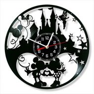 [아마존베스트]Generic Mickey and Minnie Vinyl Clock, Mickey and Minnie Wall Clock 12 inch (30 cm), Original Gifts for Lovers Mickey and Minnie, The Best Home Decorations, Unique Art Decor, Original Idea