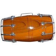 [아마존베스트]Generic Modfash Handmade Wood Dholak Indian Folk Music Instrument Drum Nuts N Bolt