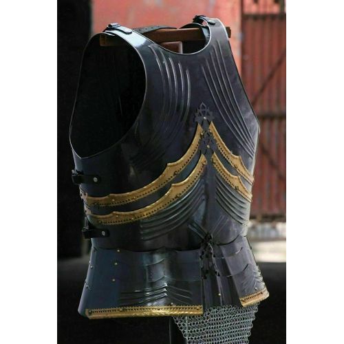제네릭 할로윈 용품Generic GlobalMart Fully Wearable Gothic Dark Medieval Knight Cuirass Warrior Armor Breastplate Halloween costume