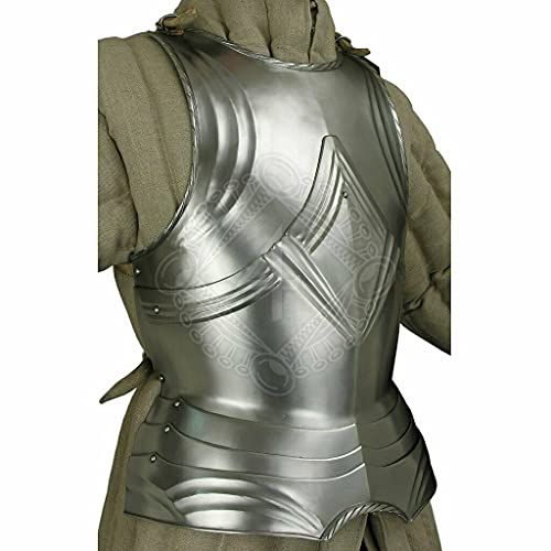 제네릭 할로윈 용품Generic GlobalMart Medieval Knight Warrior Cuirass Gothic chest plate fluted Breastplate Halloween costume