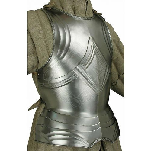 제네릭 할로윈 용품Generic GlobalMart Medieval Knight Warrior Cuirass Gothic chest plate fluted Breastplate Halloween costume