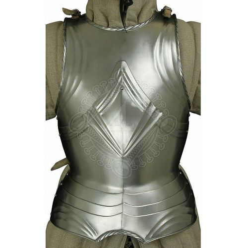 제네릭 할로윈 용품Generic GlobalMart Medieval Knight Warrior Cuirass Gothic chest plate fluted Breastplate Halloween costume