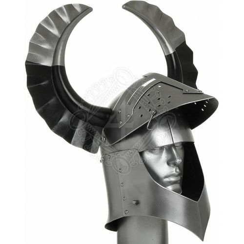 제네릭 할로윈 용품Generic GlobalMart 18 gauge Steel Medieval Knight Tournament Great helmet Franconian knights Halloween costume