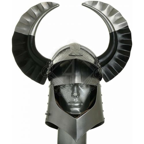 제네릭 할로윈 용품Generic GlobalMart 18 gauge Steel Medieval Knight Tournament Great helmet Franconian knights Halloween costume