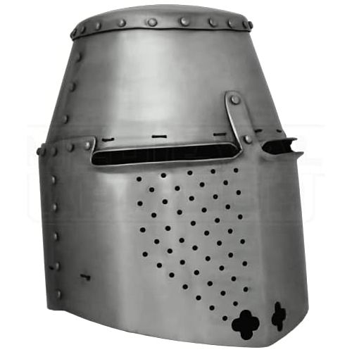 제네릭 할로윈 용품Generic GlobalMart SCA Medieval Templar Crusader Armor Helmet Warrior Antique Halloween Costume